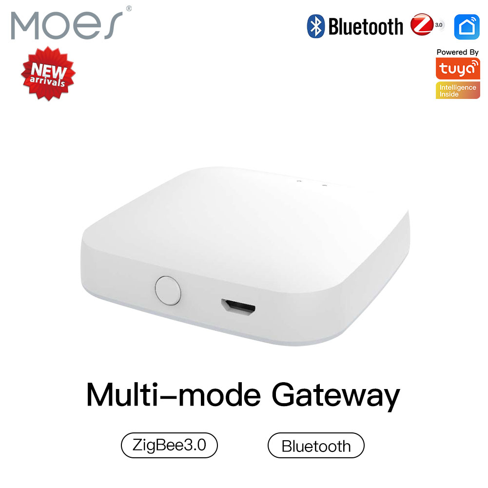 Smart Home Voice Assistant - MOES Multi-mode Smart Gateway ZigBee WiFi