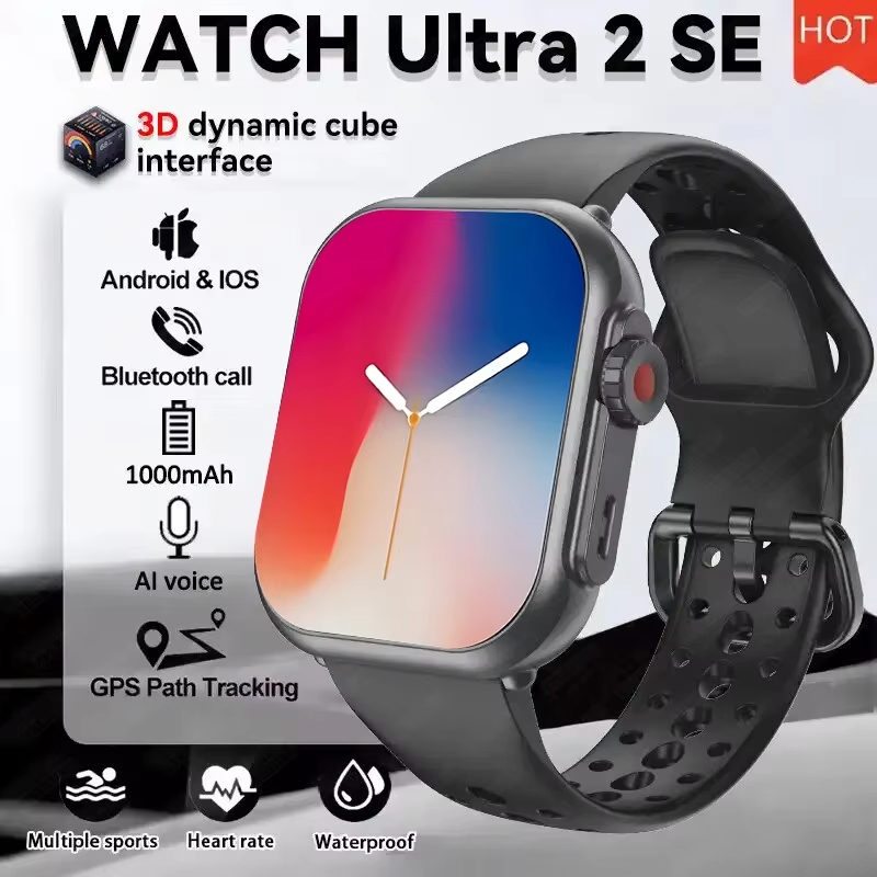 Smart Home Os - 2026 New 1000mAh Battery AMOLED SmartWatch