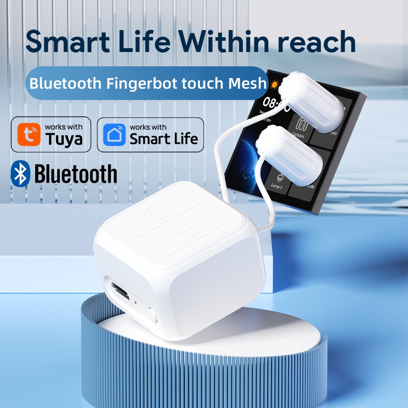 Smart Home Voice Assistant - Touch Screen Finger robot for Tuya