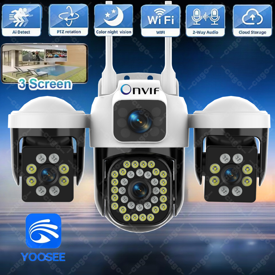 Smart Home Kamera Outdoor - WiFi IP Camera Outdoor 15MP 8K