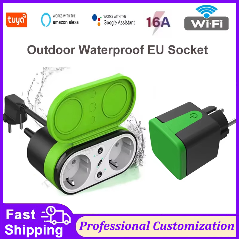 Smart Light Switch - Tuya EU 16A Wifi Smart Outdoor
