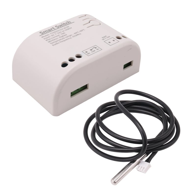 Smart Home Assistant - AB47-Tuya Smart Zigbee Switch With Temperature