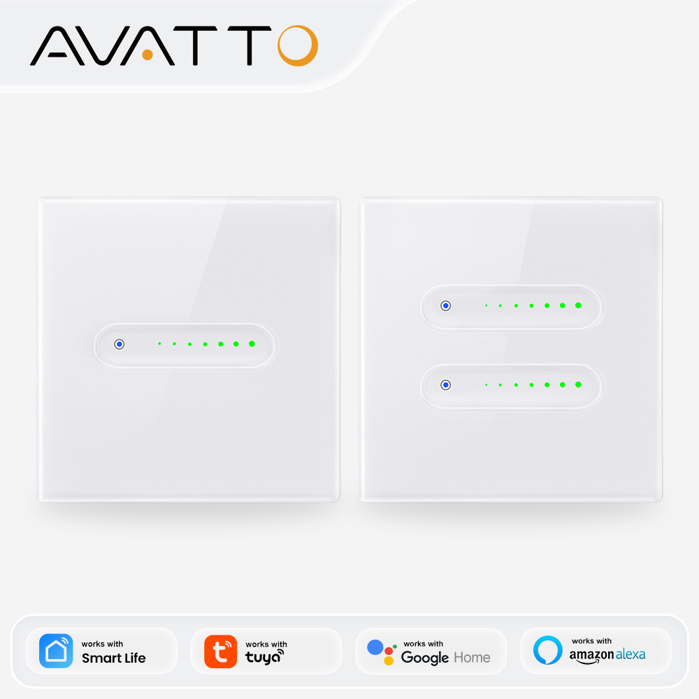 Smart Light Switch - AVATTO WiFi 1/2 Gang Smart Dimmer