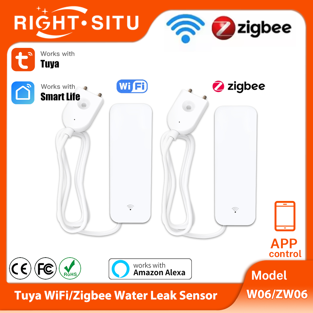 Smart Home Network - Tuya WiFi Zigbee Water Sensor Smart