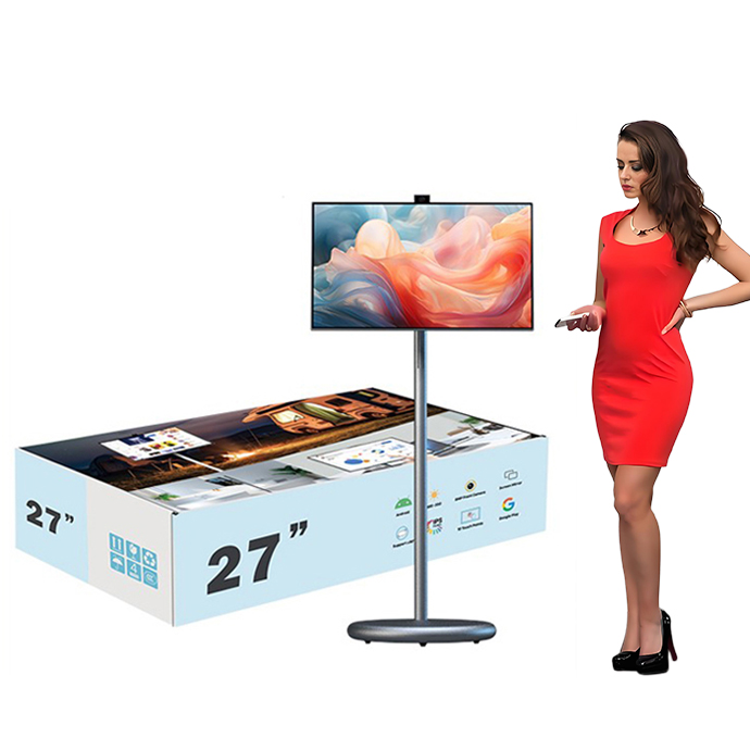 Smart Home Speaker - Smart Portable TV Display Mobile LCD