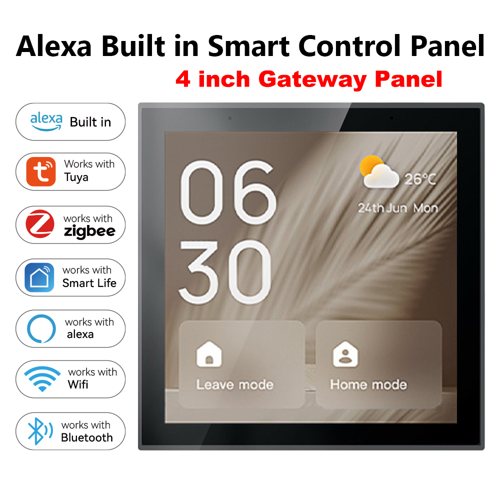Smart Home Assistant - 2026 Golden Security TPP01 4 Inch
