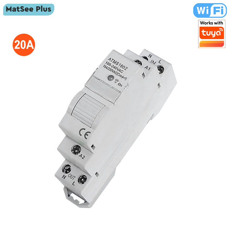 Smart Home Energy App - Smart Life WiFi Relay Switch 20A