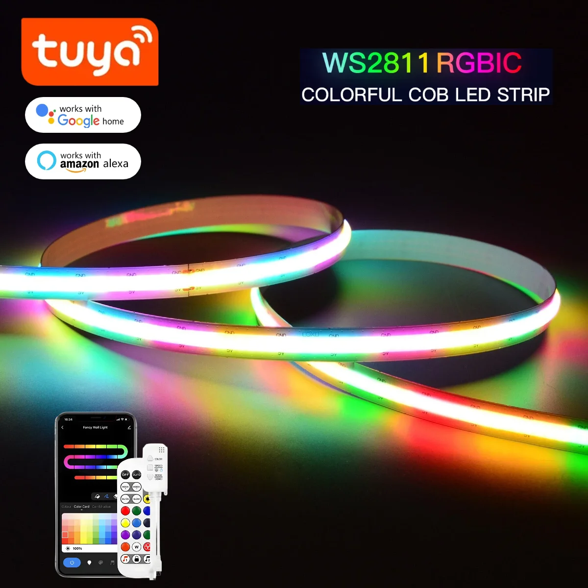 Smart Home Llm - Smart TUYA WS2811 RGB IC Dreamcolor