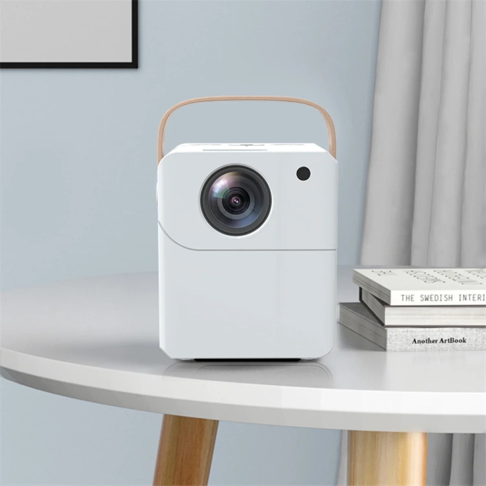 Smart Home Speaker - Portable Smart 4K Projector Mini Home