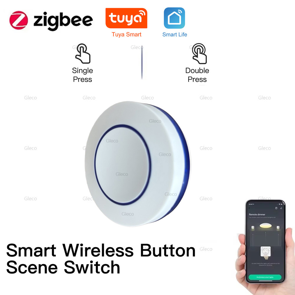 Smart Home Improvement - Tuya Zigbee Switch Push Scene Button