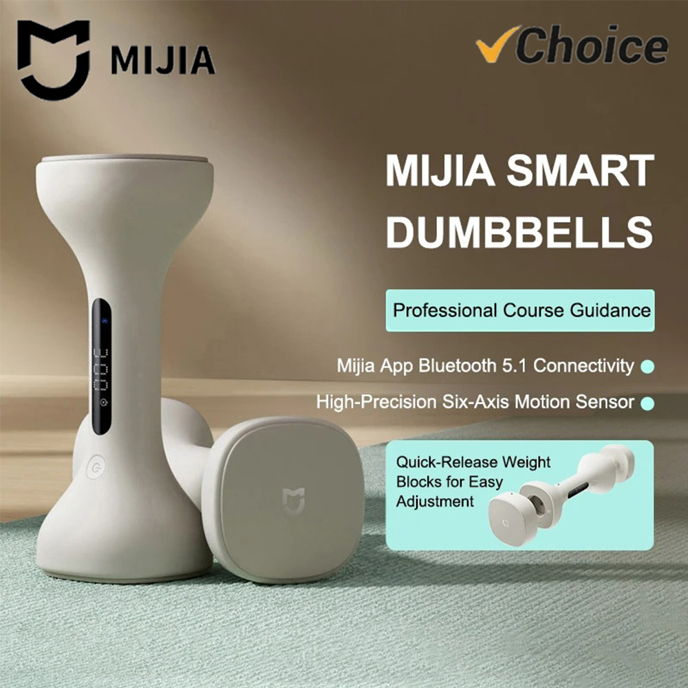 Smart Home Os - New MIJIA Smart Dumbbells Men and