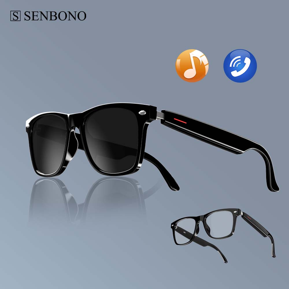 Smart Home Speaker - SENBONO E13 Smart Glasses:Blue Light Filtering