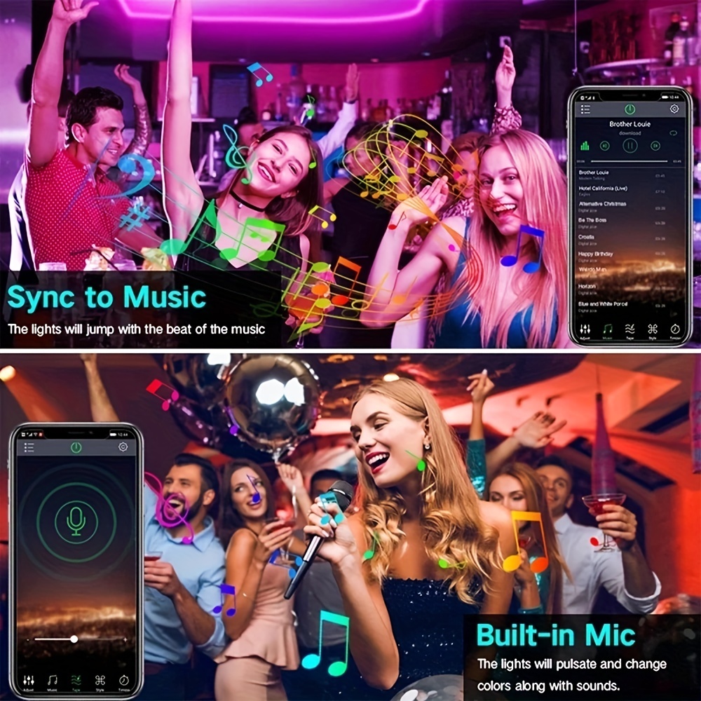 LED Lights RGB Strip Smart Mus - Smart Home Llm review and price