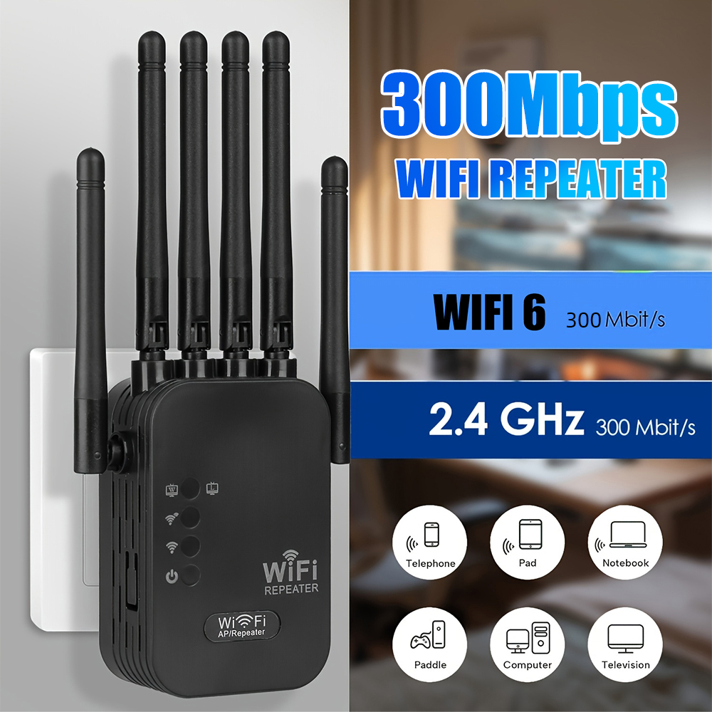 High Gain 300M WiFi Signal Boo - Smart Home Network review and price