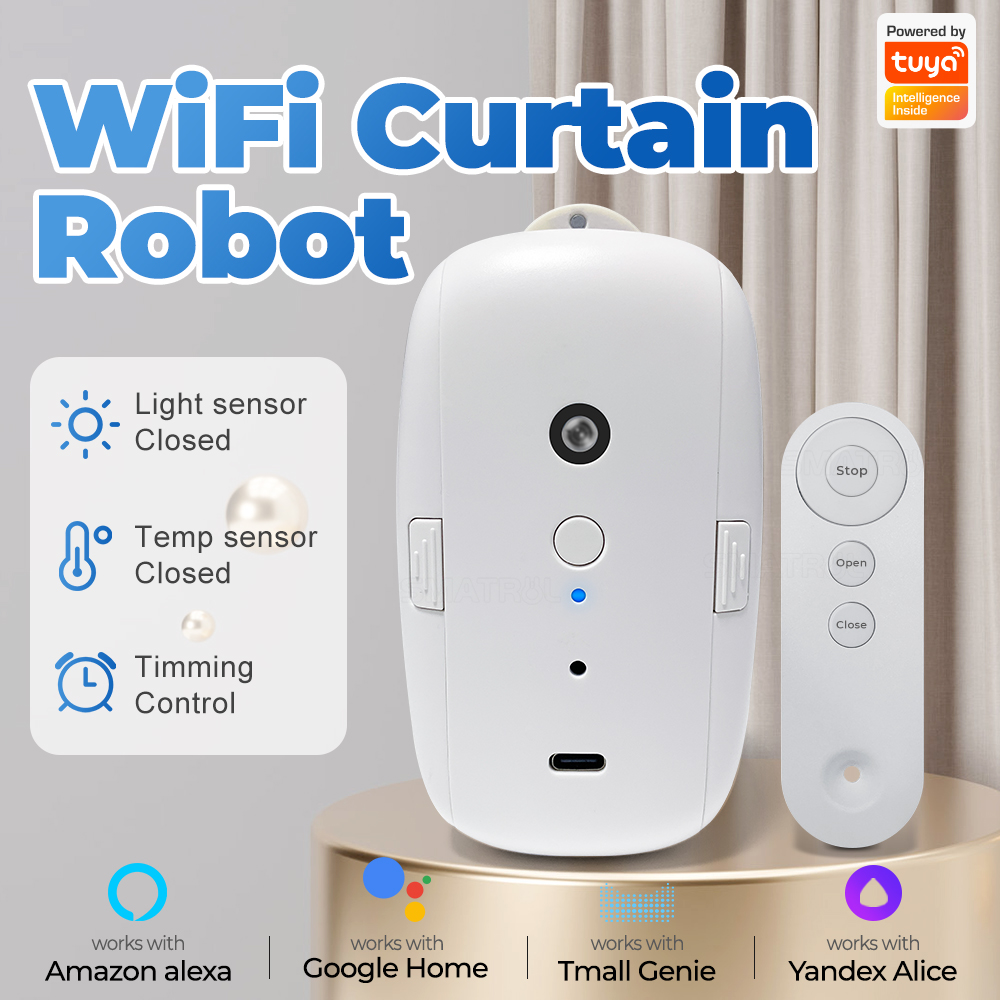Tuya Smart Curtain Motor Bt Vo - Smart Curtain Robot review and price