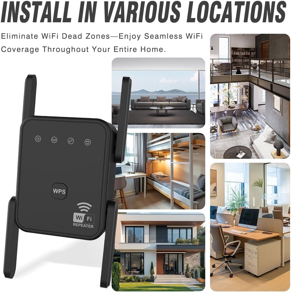 2026 New WiFi Repeater 300Mbps - Smart Home Network review and price