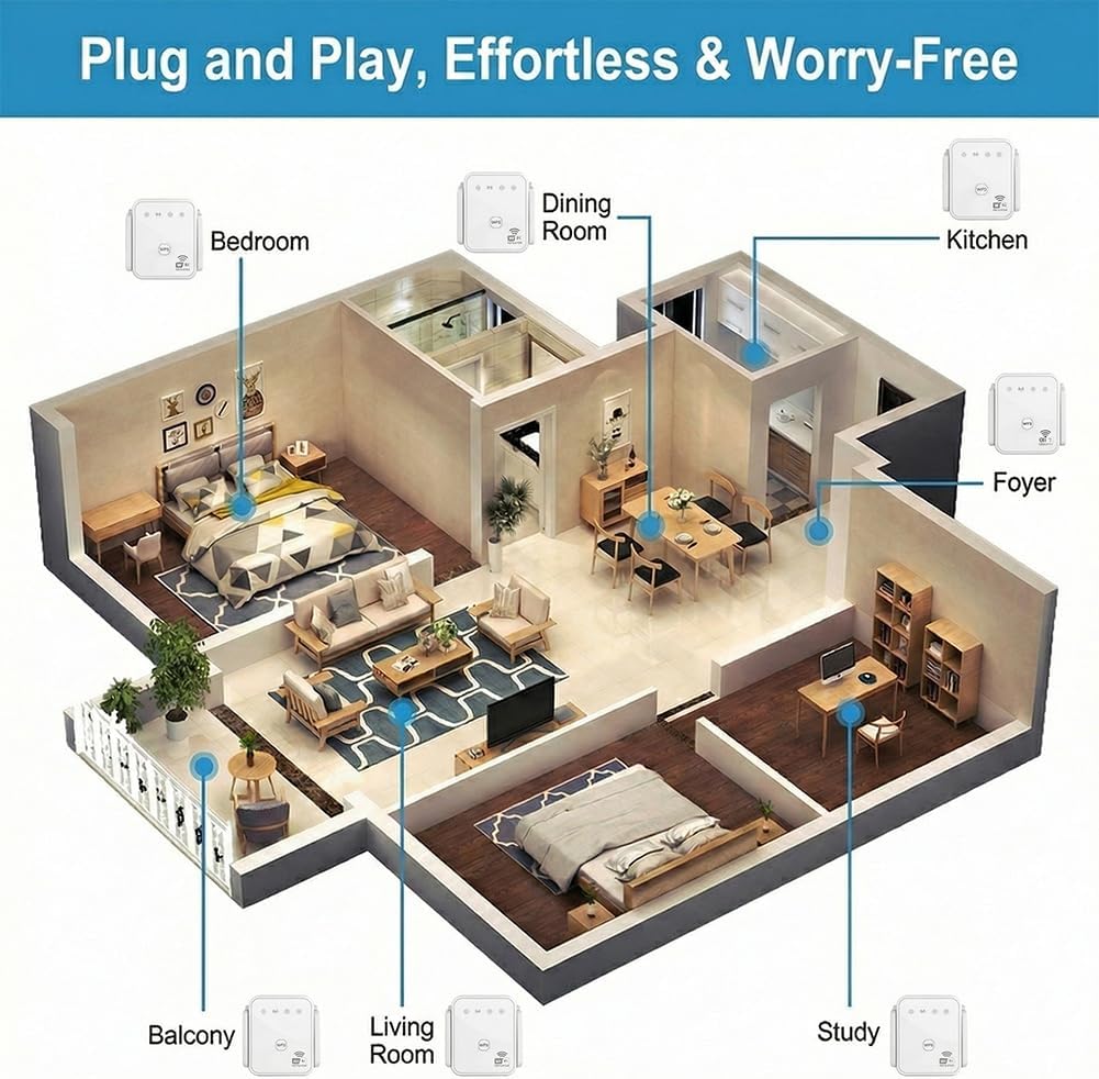 2026 New WiFi Repeater 300Mbps - Smart Home Network review and price
