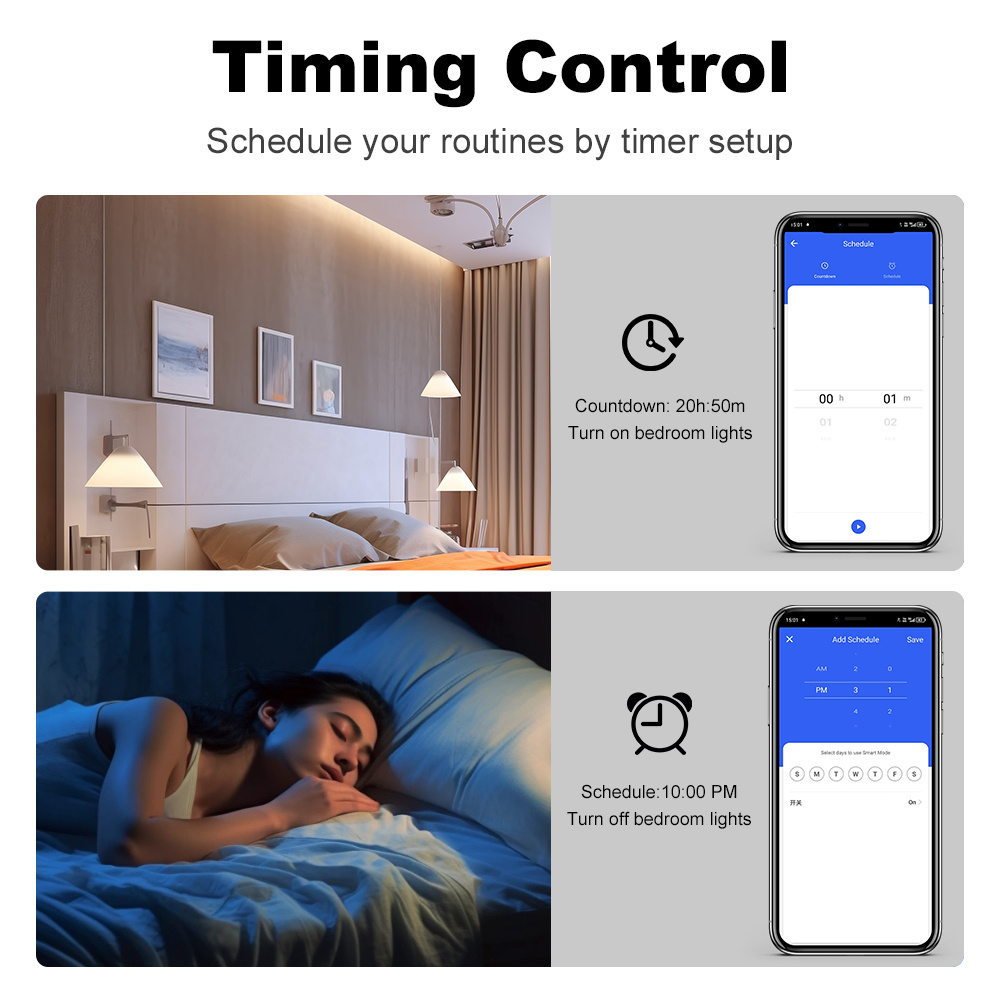 Manhot Smart zigbee Switch No  - Smart Light Switch review and price