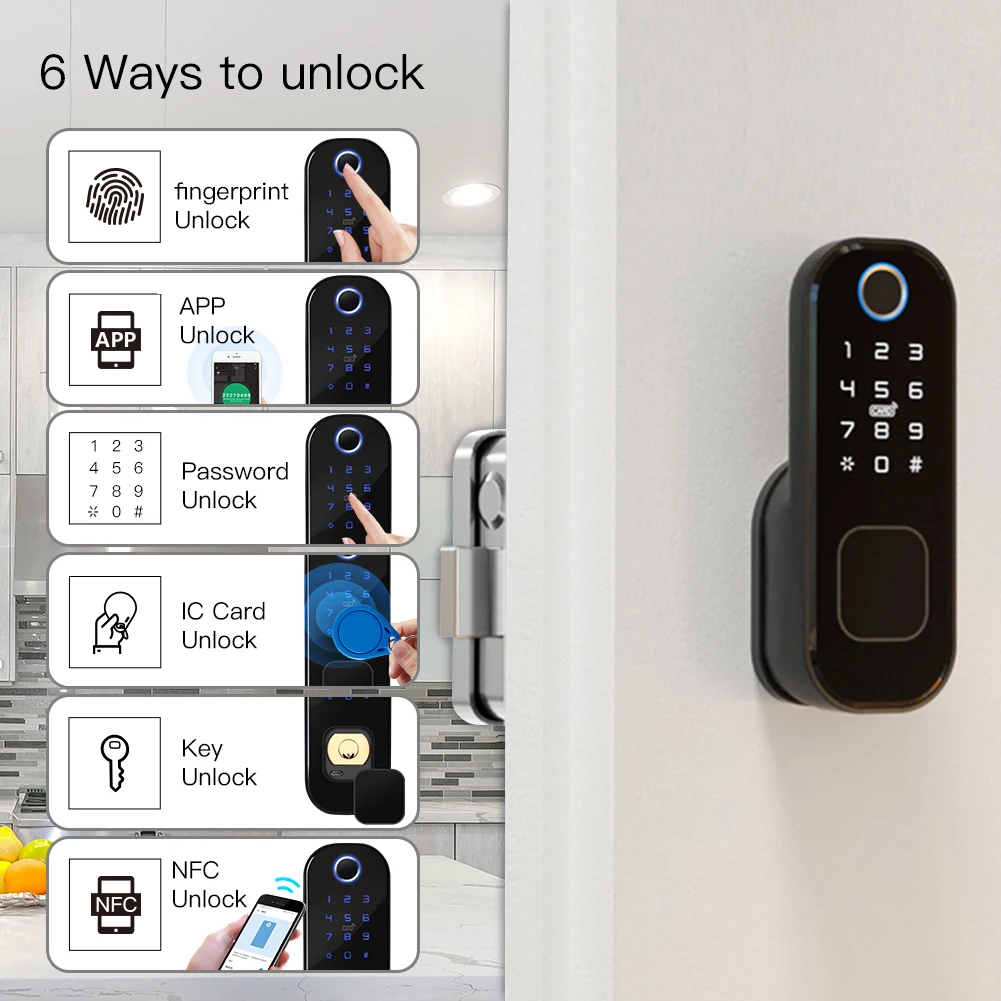 MOES WiFi Tuya Smart Lock Door - Smart Home Network review and price