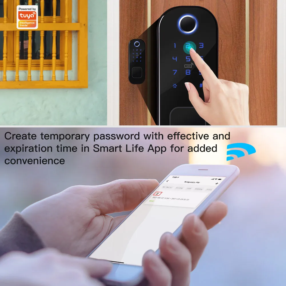 MOES WiFi Tuya Smart Lock Door - Smart Home Network review and price