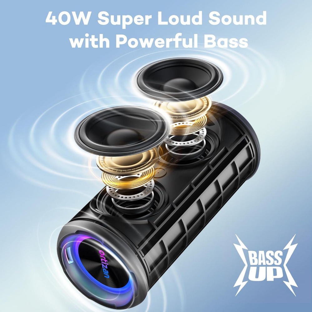 Portable Bluetooth Speaker, 40 - Smart Home Speaker review and price