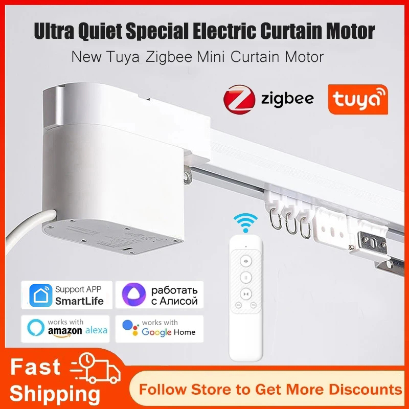 Tuya Zigbee Mini Smart Curtain - Smart Curtain Robot review and price