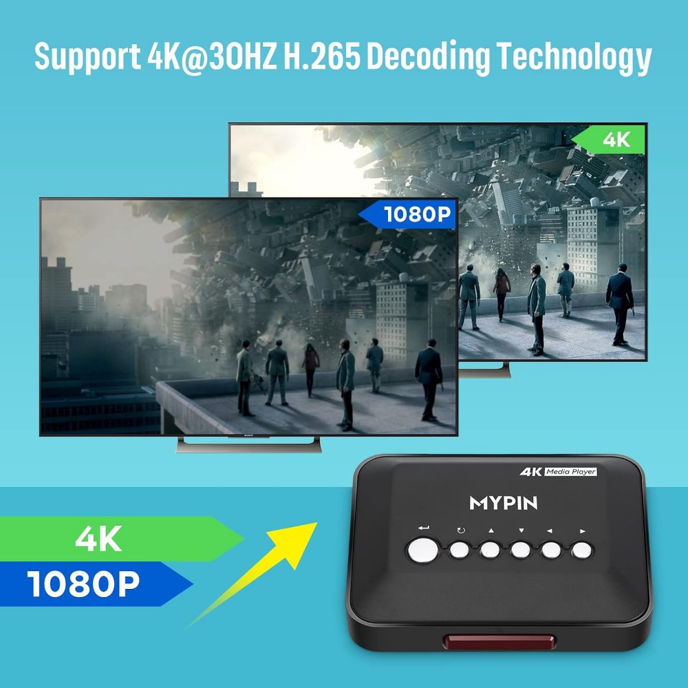 4K 30Hz HDMI Media Player Supp - Smart Home Speaker review and price