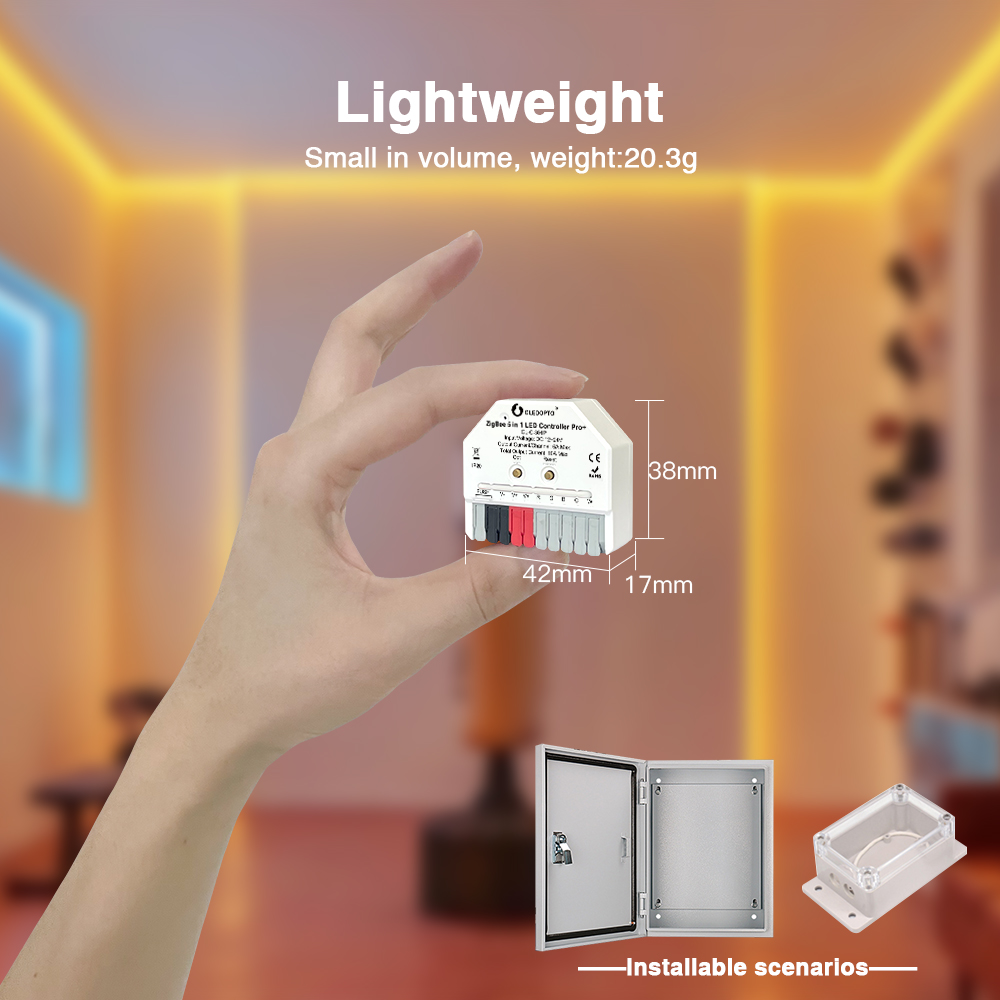 10P Gledopto Zigbee 3.0 Pro+ 5 - Smart Home Llm review and price
