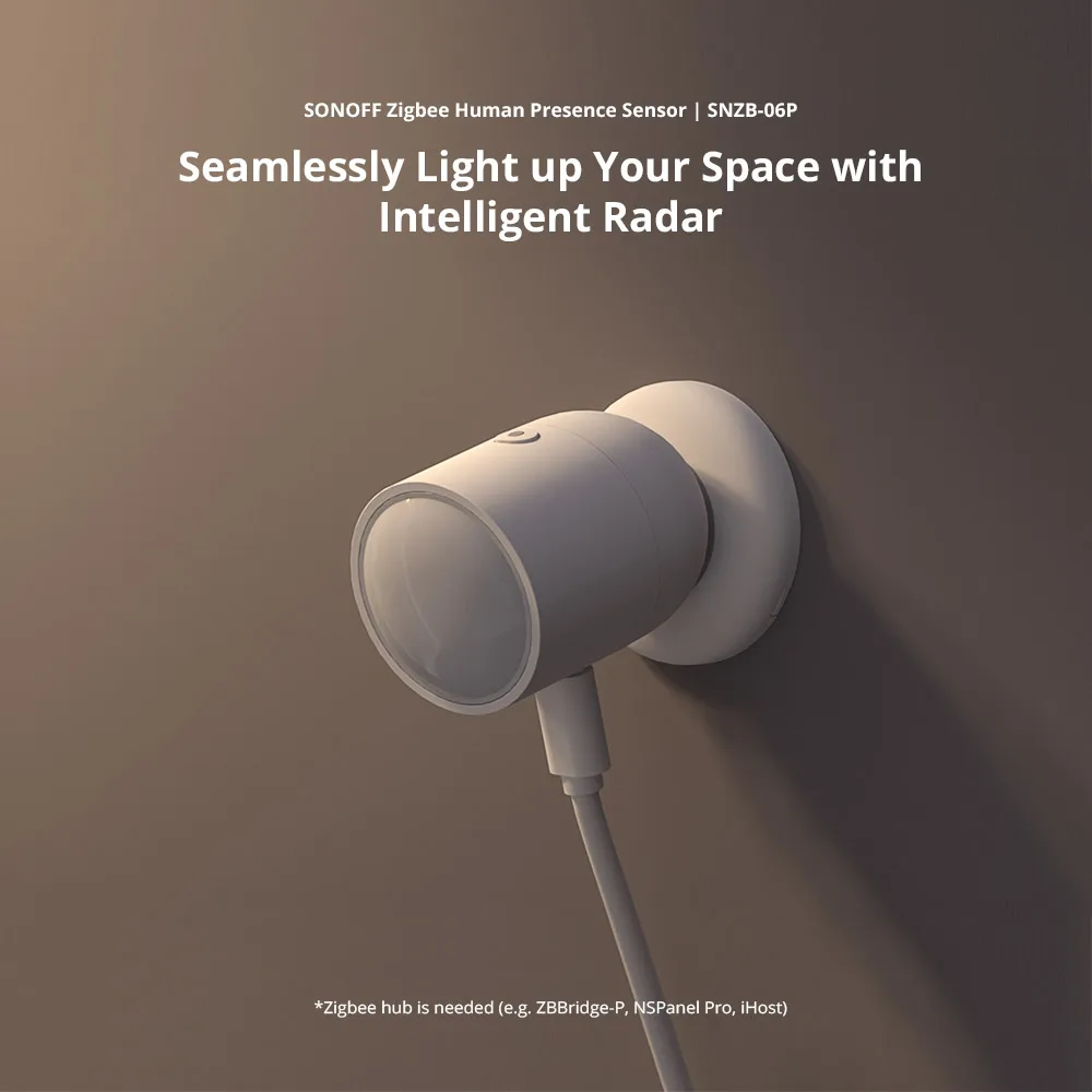 SONOFF SNZB 06P Zigbee Human P - Smart Home Improvement review and price