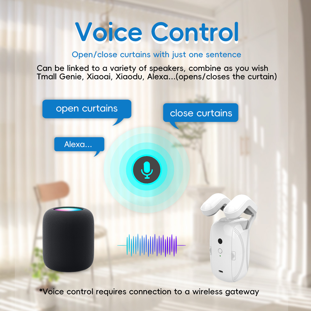 Tuya Wifi BT Smart Curtains Ro - Smart Curtain Robot review and price
