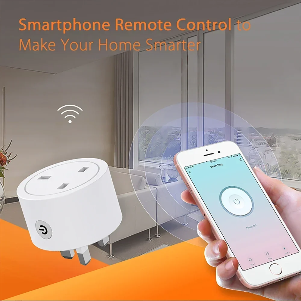 Zigbee Smart Plug 16A UK Socke - Smart Home Energy App review and price
