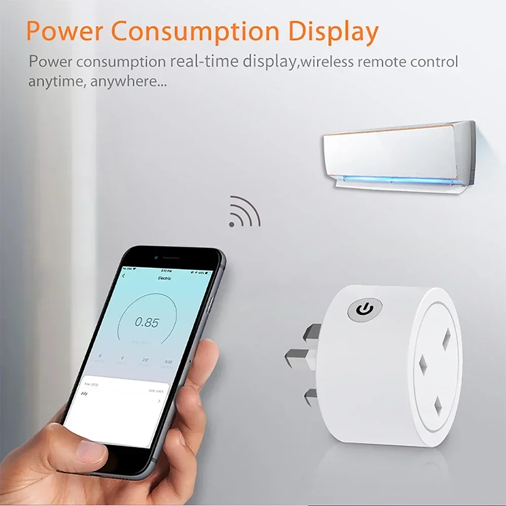 Zigbee Smart Plug 16A UK Socke - Smart Home Energy App review and price