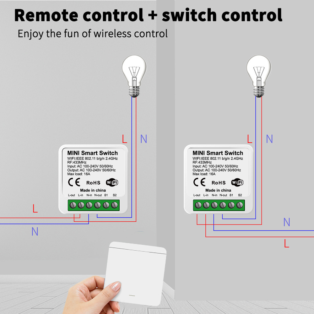 Tuya WiFi Smart Light Switch S - Smart Light Switch review and price
