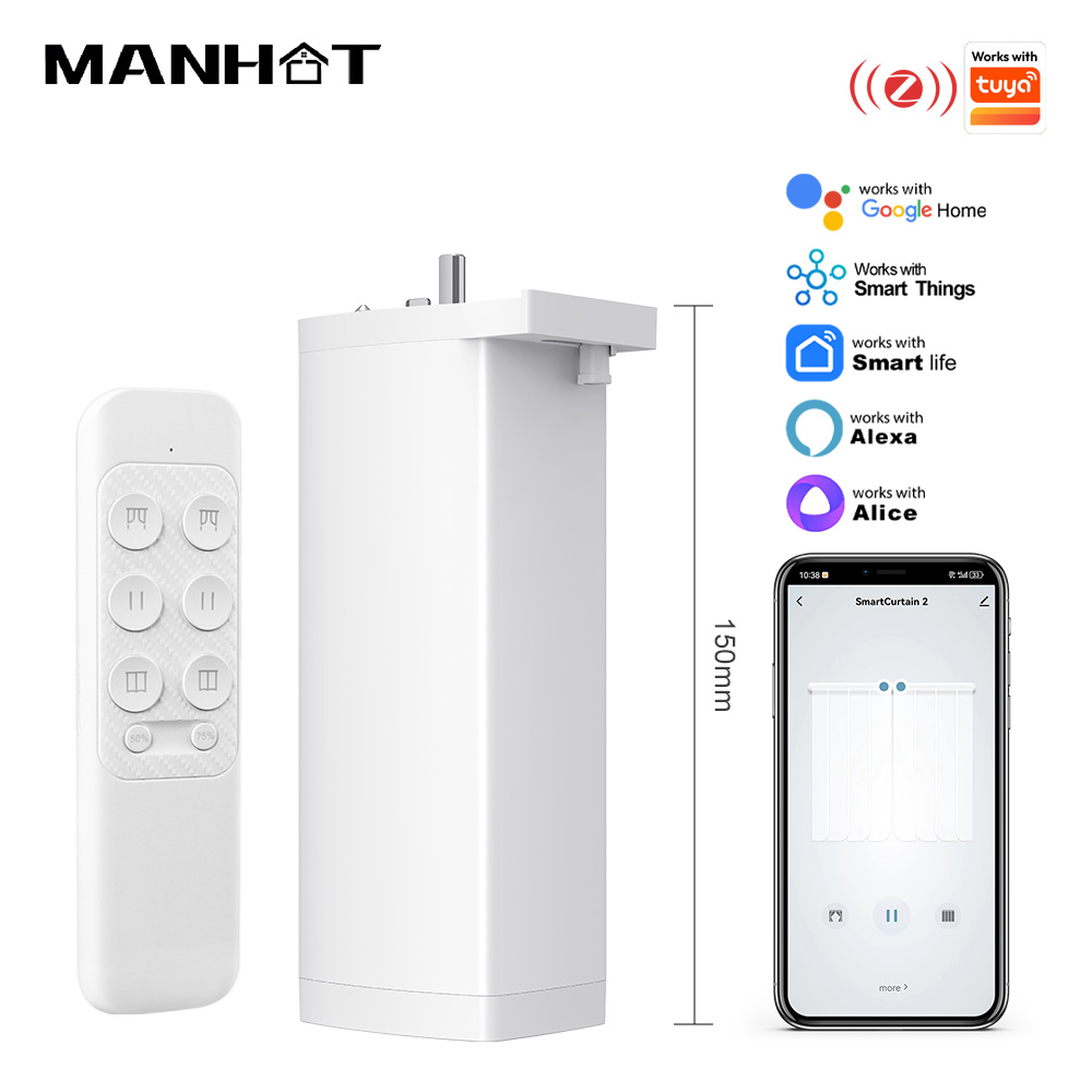 Work With Tuya 155MM 4rd Smart - Smart Curtain Robot review and price