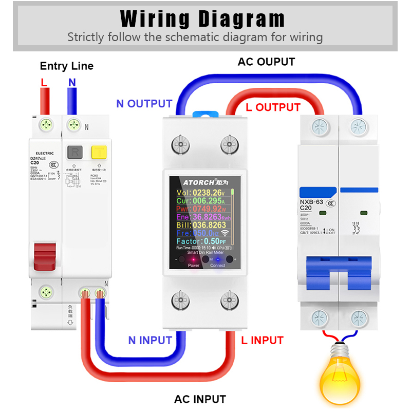 ‌GR2PWS Tuya WiFi Smart Din Ra - Smart Home Energy App review and price
