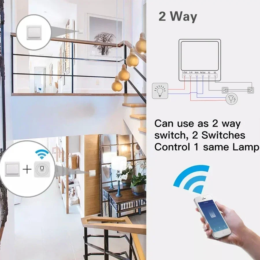 Tuya WiFi Smart Switch Module  - Smart Home Assistant review and price