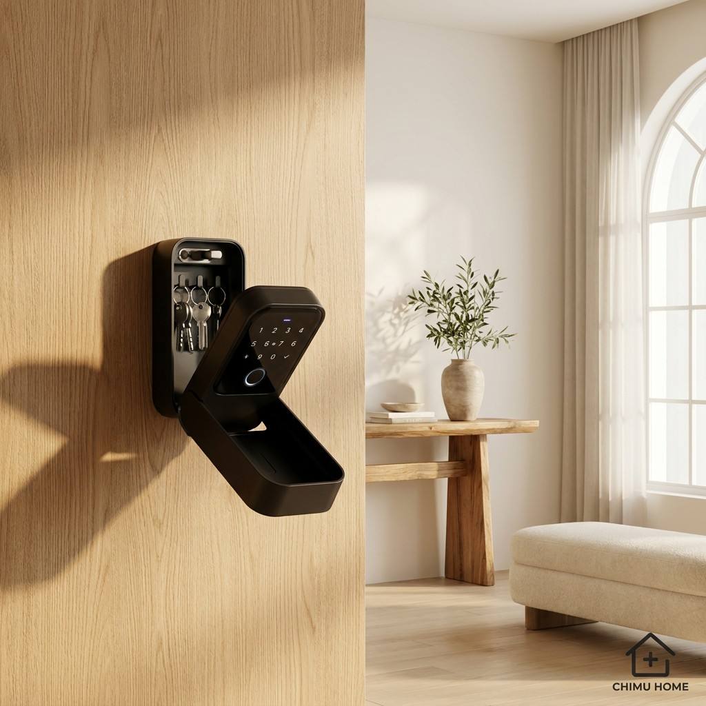 【CHIMU HOME】Smart WiFi Key Saf - Airbnb Smart Home review and price
