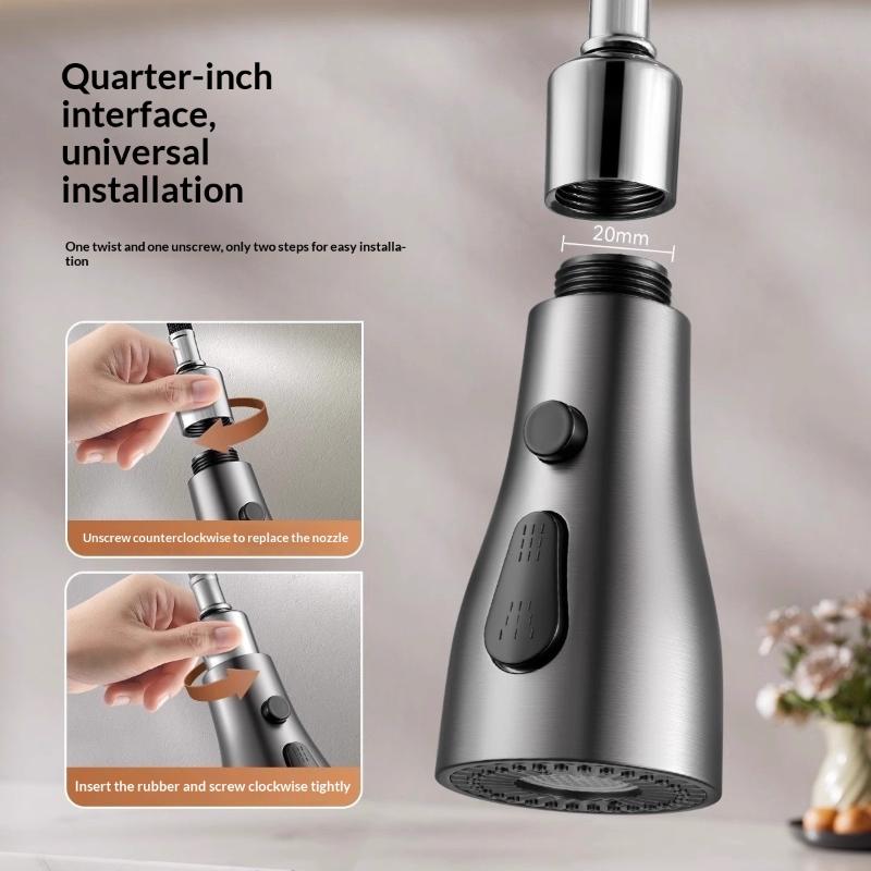 Kitchen Pull Out Faucet Spraye - Smart Home Kitchen review and price