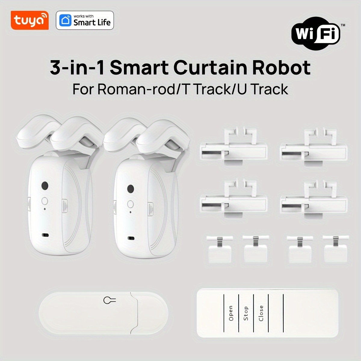 1/2PCS Tuya Smart WiFi Curtain - Smart Curtain Robot review and price