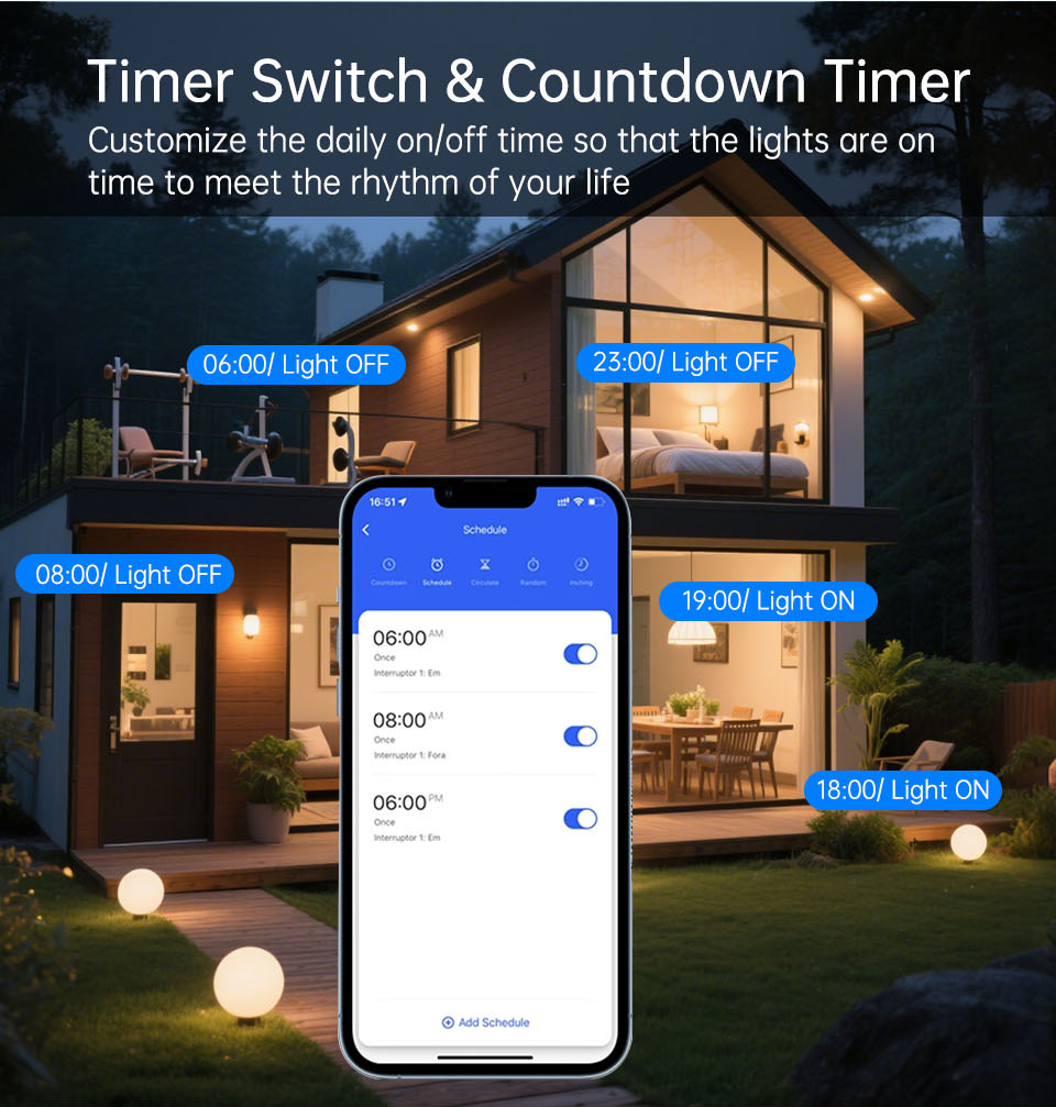 1 2 3 4 Gang WiFi RF 433mhz To - Smart Light Switch review and price