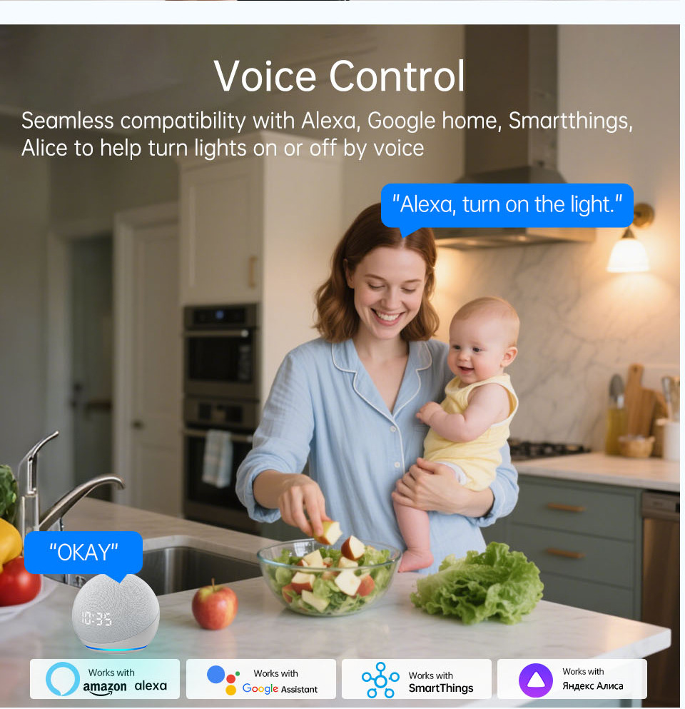 1 2 3 4 Gang WiFi RF 433mhz To - Smart Light Switch review and price