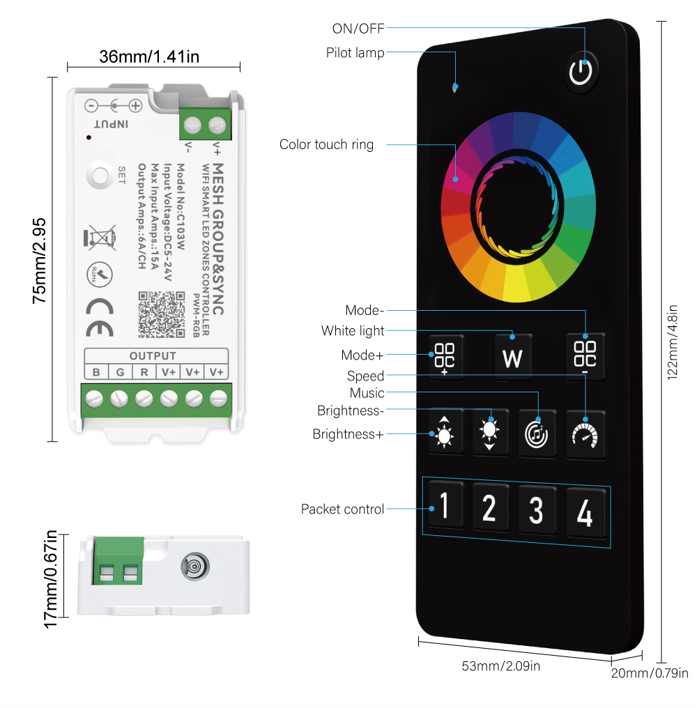 Tuya Smart Life Home 5V12V 24V - Smart Home Llm review and price