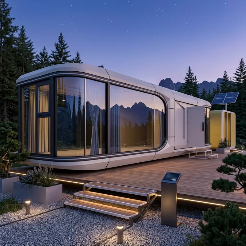 Modern Space Capsule Tiny Hous - Airbnb Smart Home review and price
