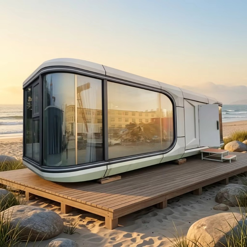 Modern Space Capsule Tiny Hous - Airbnb Smart Home review and price