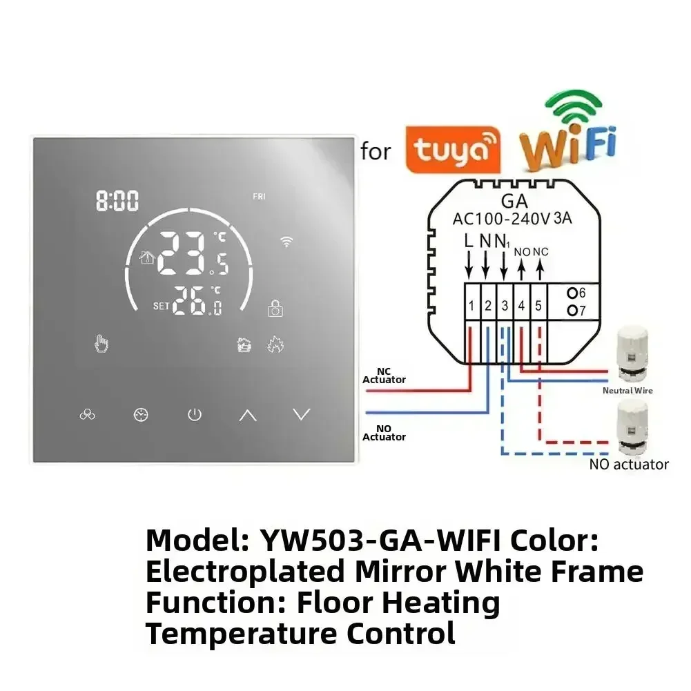 Smart For Tuya Thermostat With - Smart Home Improvement review and price