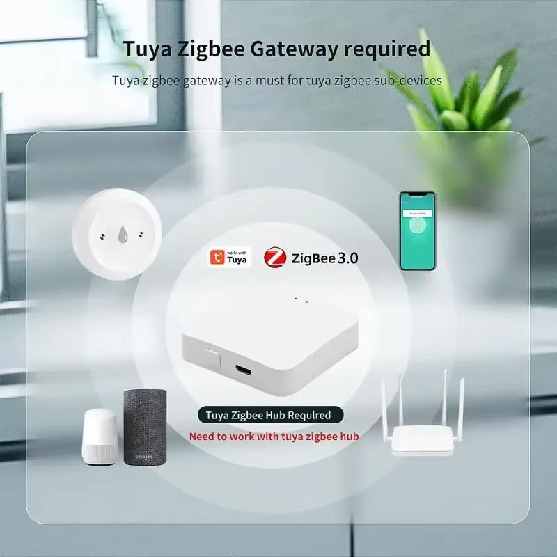 Tuya ZigBee 3.0 Water Leak Det - Smart Home Kitchen review and price