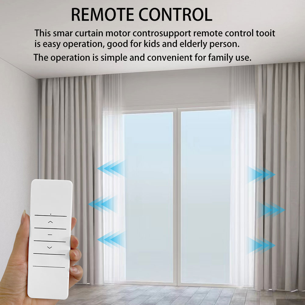 Tuya Battery Electric Curtain  - Smart Curtain Robot review and price