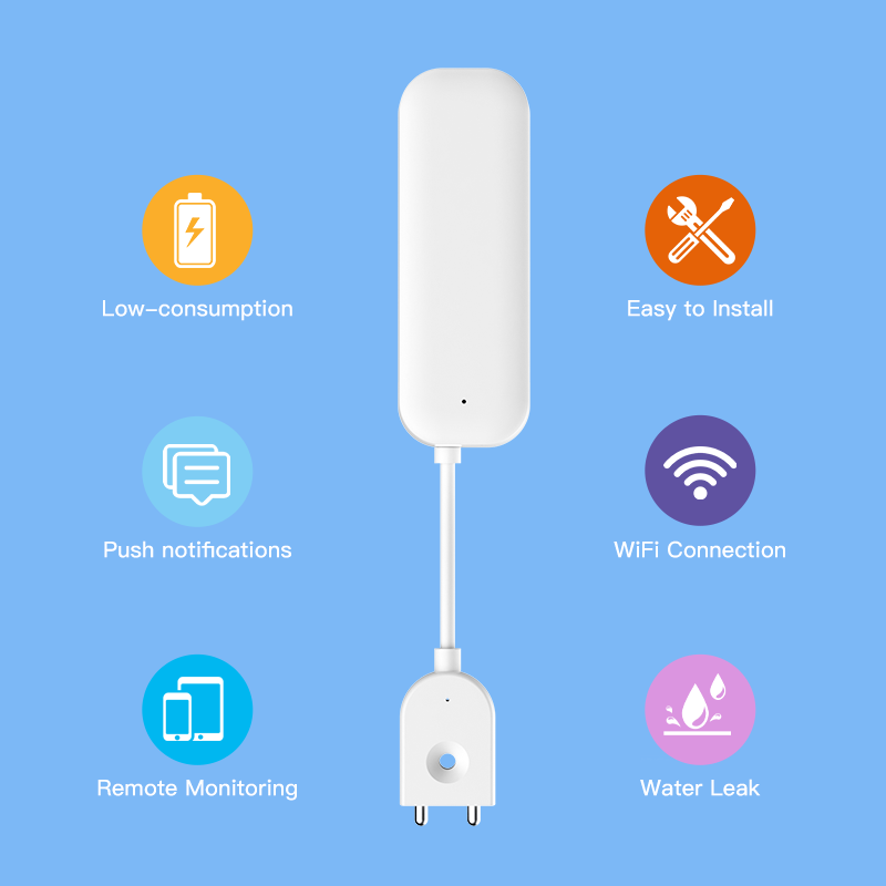 Tuya WiFi ZigBee Water Sensor  - Smart Home Network review and price