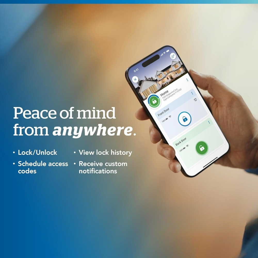 Smart Wi-Fi Deadbolt Lock Touc - Airbnb Smart Home review and price