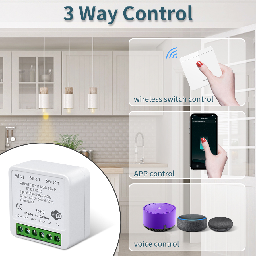 16A Tuya WiFi DIY Smart Switch - Smart Home Improvement review and price